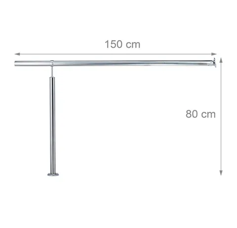 Recalled Vevor handrail, model number LTFS2BBXGMLFS0001V0