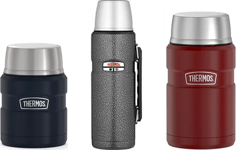 Recalled Thermos 16-oz Stainless King Food Jar (SK3000), 40-oz Sportsman Food & Beverage Bottle (SK3010), and 24-oz Stainless King Food Jar (SK3020)