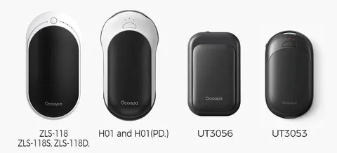 Recalled OCOOPA Rechargeable Hand Warmers – models